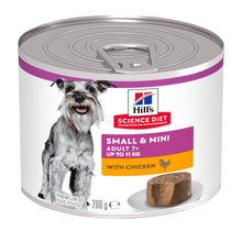 Hill's - Science Diet - Wet Food Tins - Adult Dog (7+) - Small & Mini - Chicken - 12 x 200g