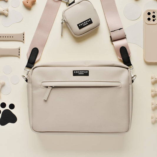 Cocopup London – Dog Walking Bag – Caramel Latte