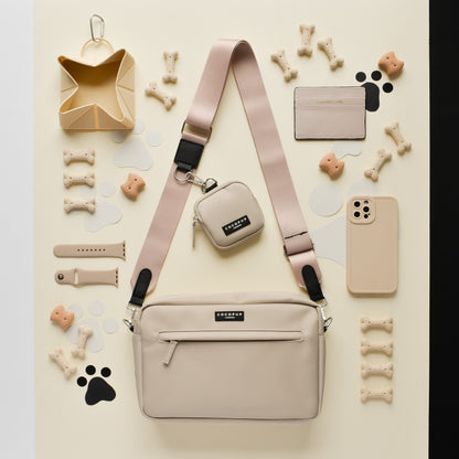Cocopup London – Dog Walking Bag – Caramel Latte