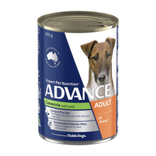 Advance - Wet Food Tins - Adult Dog - Casserole with Lamb - 12 x 400g