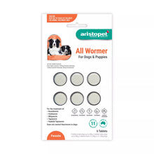 Aristopet - All Wormer for Dogs & Puppies - 6 Tablets