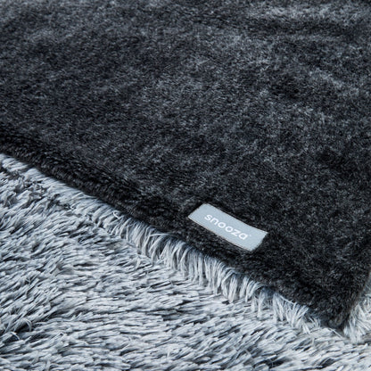 Snooza – Calming Cuddler Blanket – Silver Fox