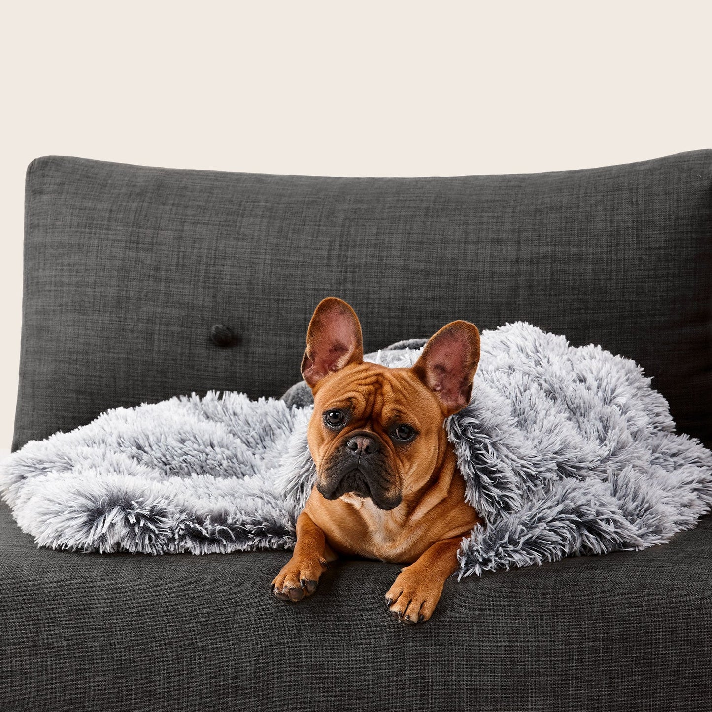 Snooza – Calming Cuddler Blanket – Silver Fox