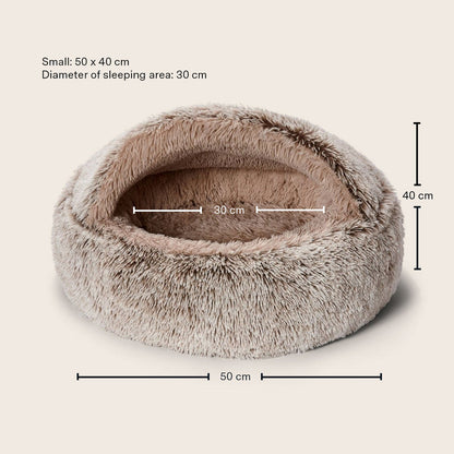 Snooza – Calming Hoodie Cuddler – Mink