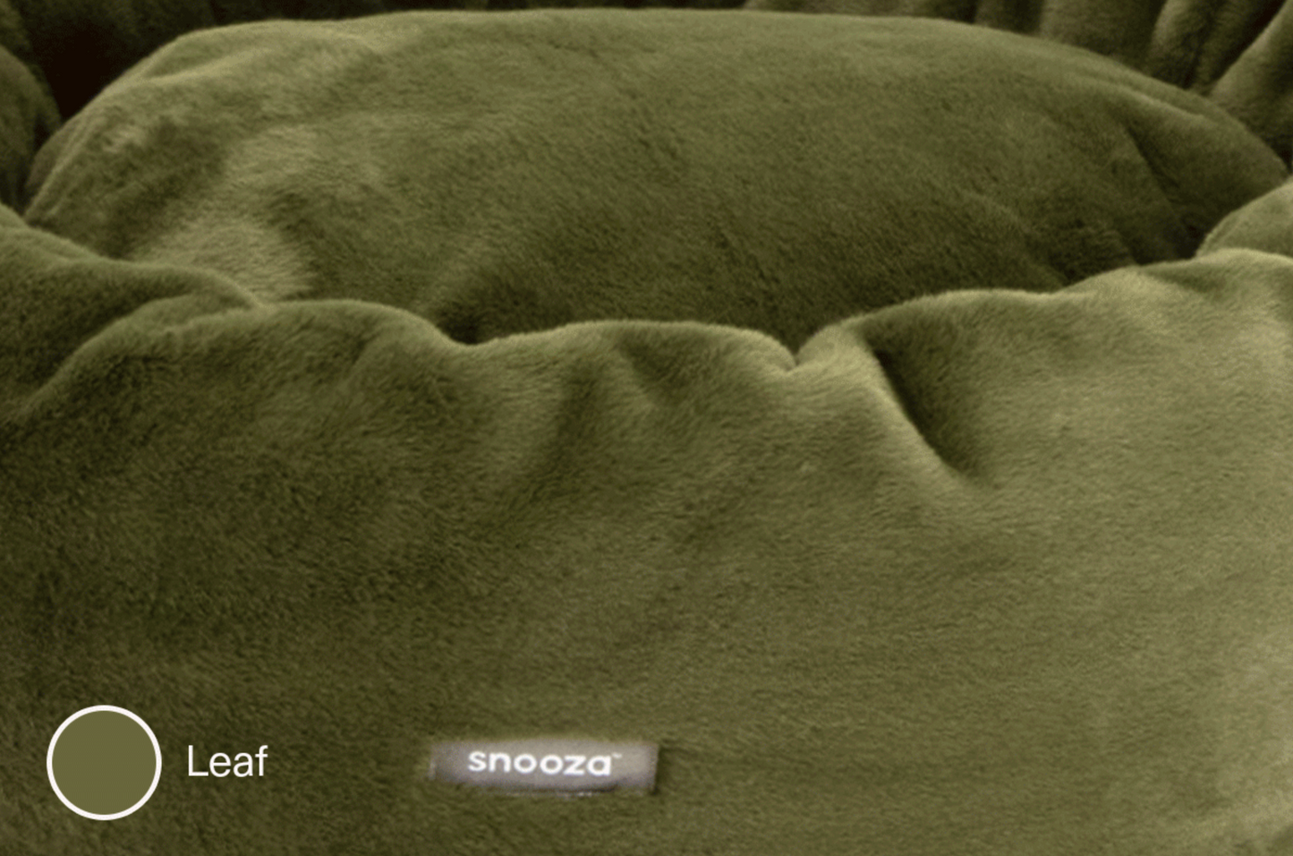 Snooza – Luxe Fur Cuddler – Leaf