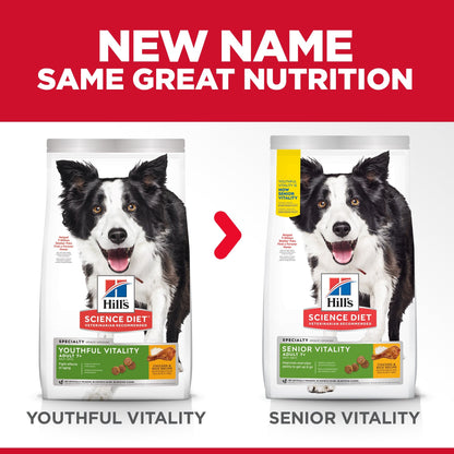 Hill's - Science Diet - Adult Dog (7+) - Senior Vitality - 5.67kg