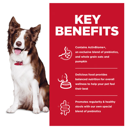 Hill's - Science Diet - Adult Dog Dry Food (1-6) - Perfect Digestion -1.59kg