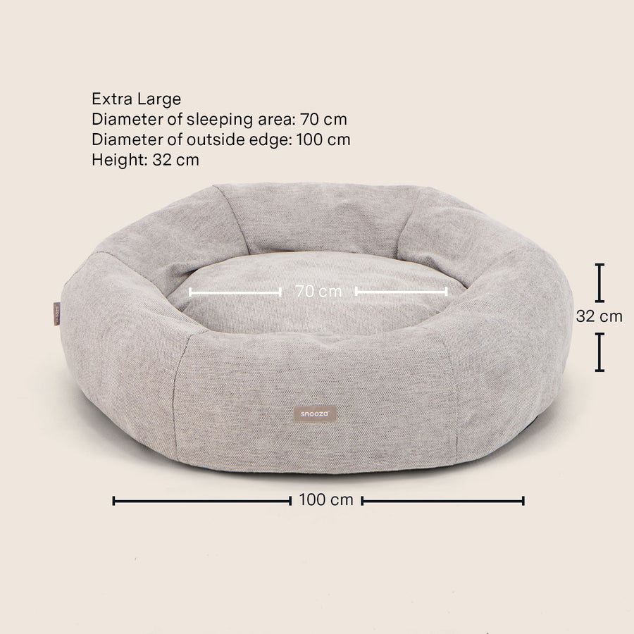 Snooza – Panelled Cuddler – Pebble
