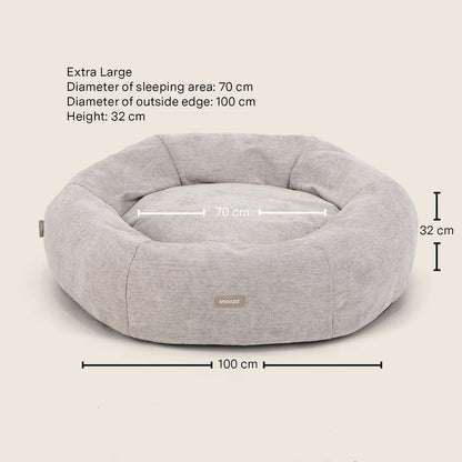 Snooza – Panelled Cuddler – Pebble