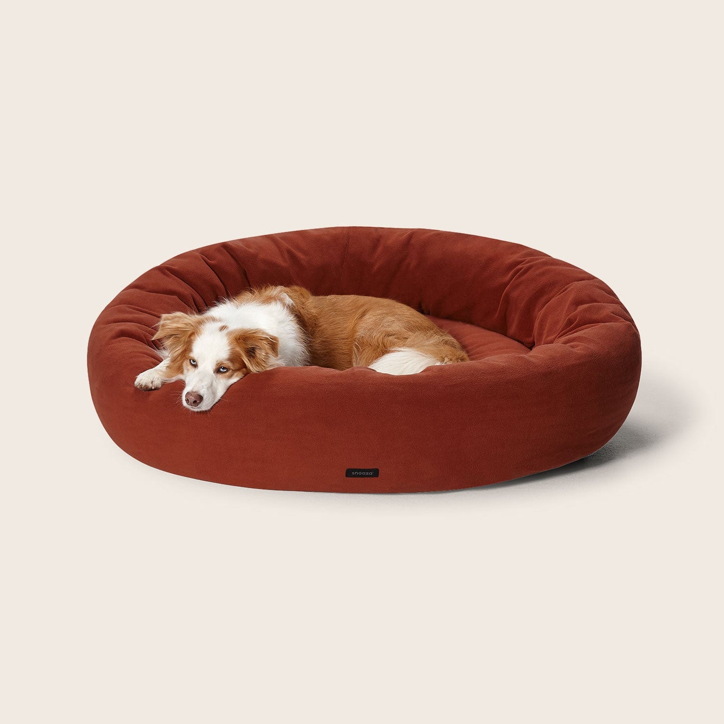 Snooza – Self-Warming Polar Fleece Cuddler – Rust