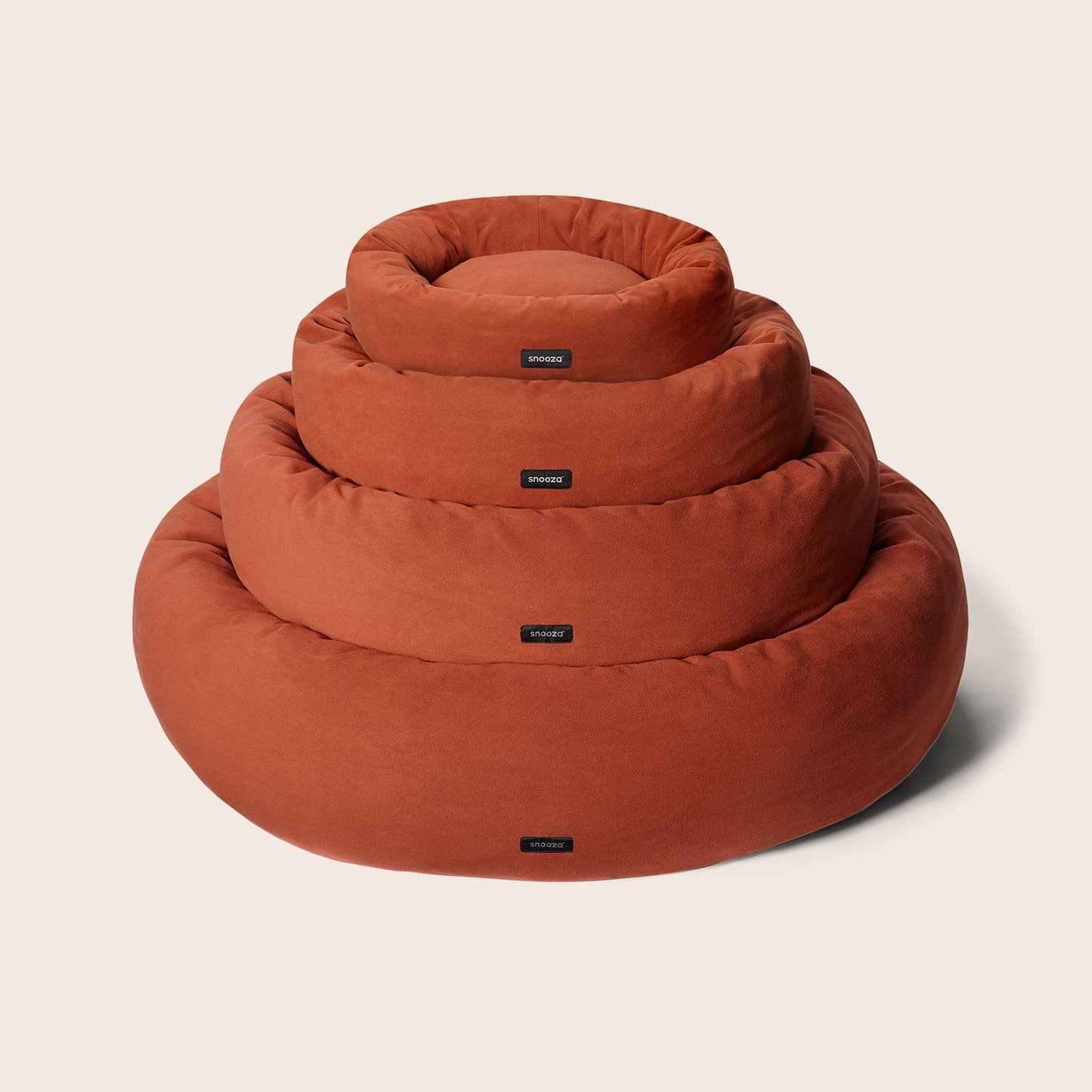 Snooza – Self-Warming Polar Fleece Cuddler – Rust