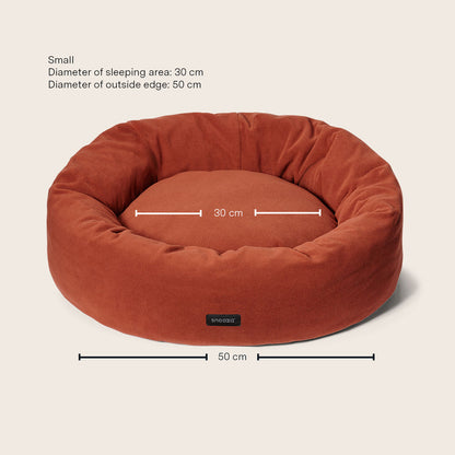 Snooza – Self-Warming Polar Fleece Cuddler – Rust