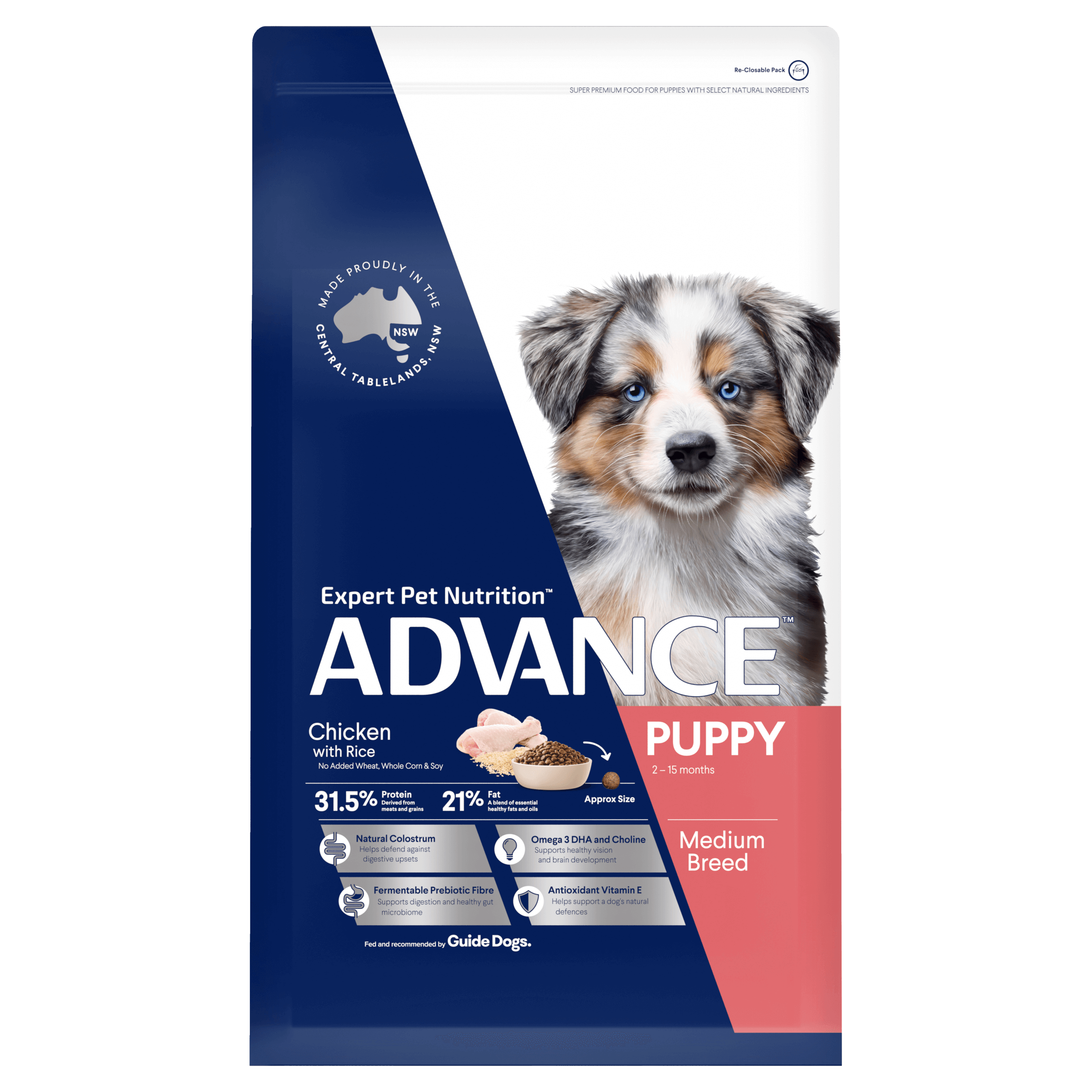 Advance – Puppy – Medium Breed – Chicken