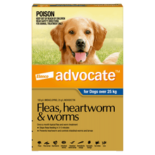 Advocate – For Dogs – Fleas, Heartworm & Worms - Dogs Over 25kg