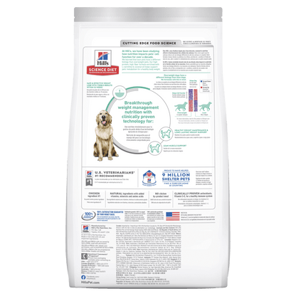 Hill’s – Science Diet – Adult Dog – Perfect Weight