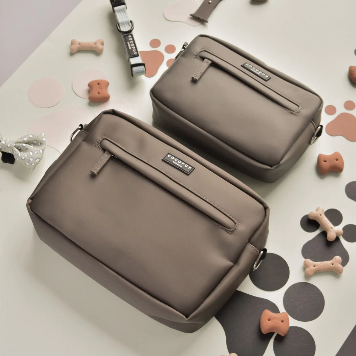 Cocopup London – Dog Walking Bag – Mocha