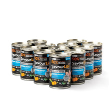 SavourLife - Wet Food Tins - Puppy - GRAIN FREE - Chicken Recipe - 12 X 375g
