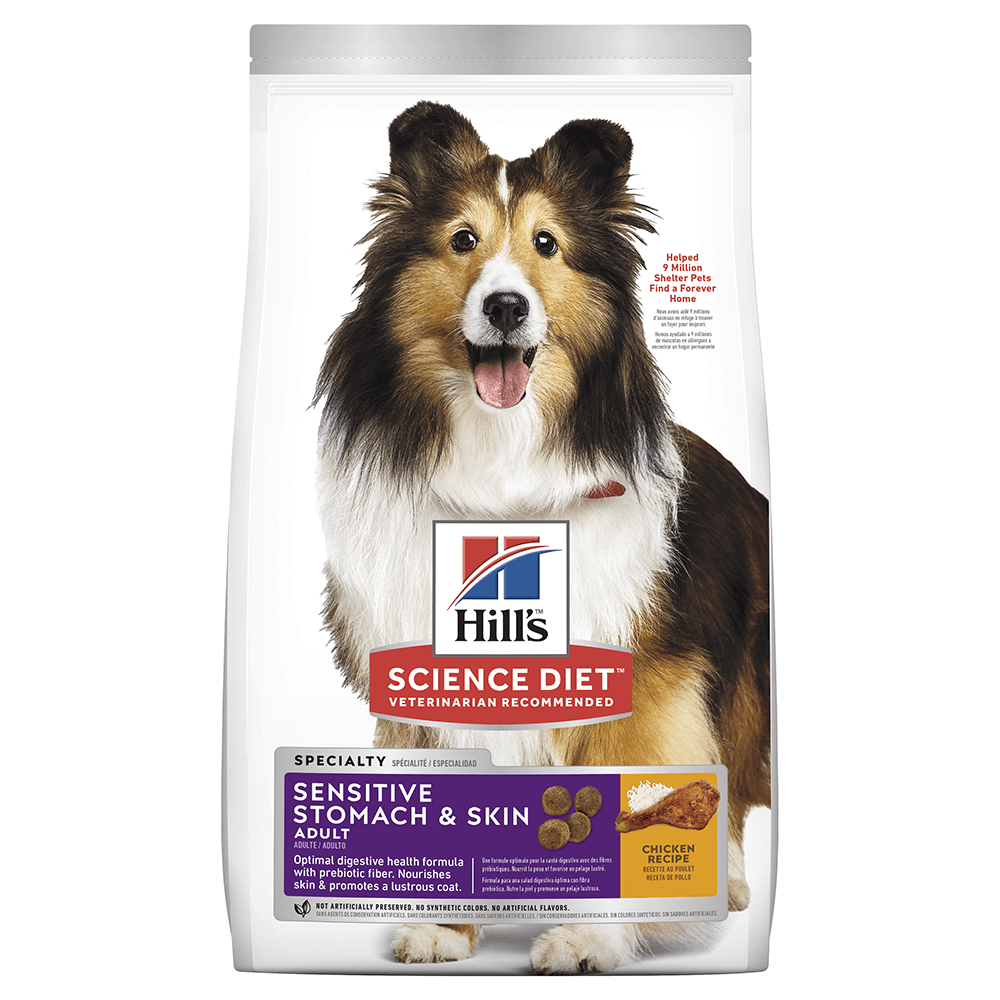 Hill’s – Science Diet – Adult Dog – Sensitive Stomach & Skin